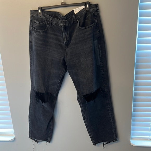 NWT American Eagle 90s low rise straight size 20 LONG - Picture 6 of 7